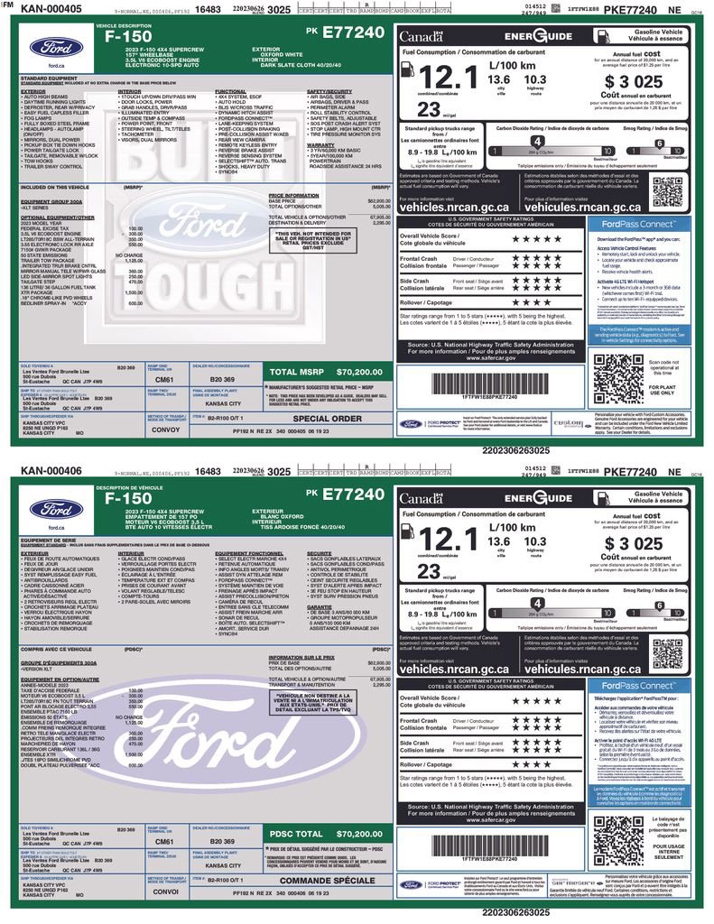 Used 2023 Ford F150 XLT w/ XTR Package image 36