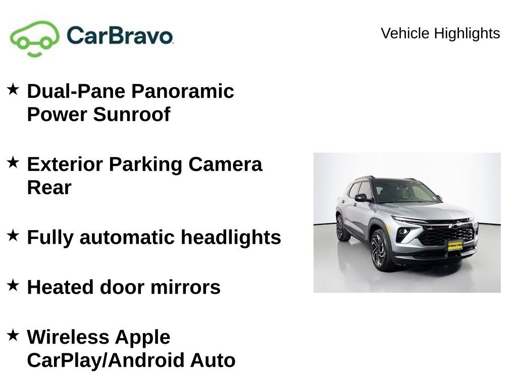 Certified 2026 Chevrolet TrailBlazer RS w/ Convenience Package AWD/4WD image 9