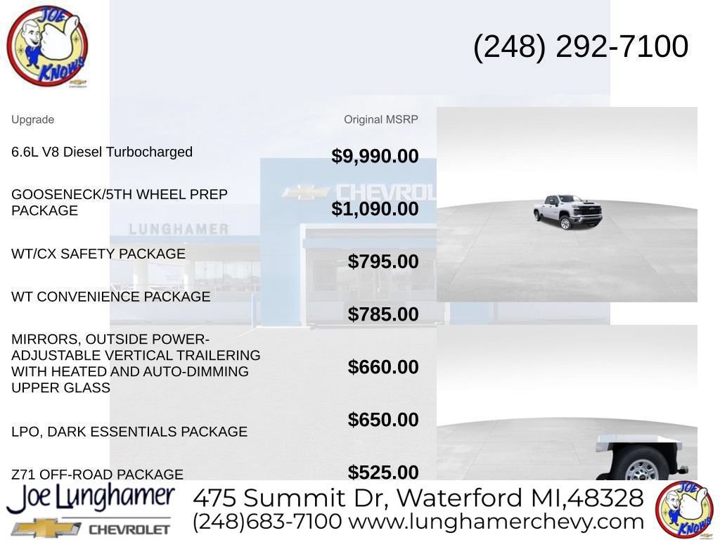 New 2026 Chevrolet Silverado 2500 W/T AWD/4WD image 9