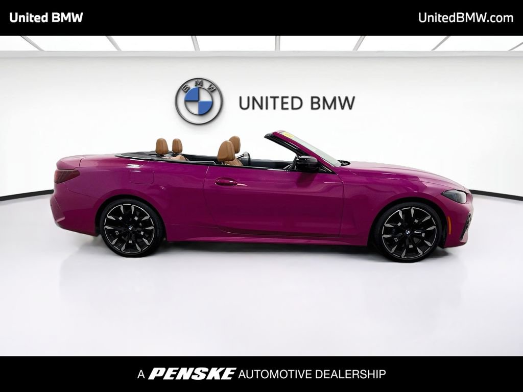 Used 2025 BMW 430i Convertible w/ M Sport Package RWD image 4