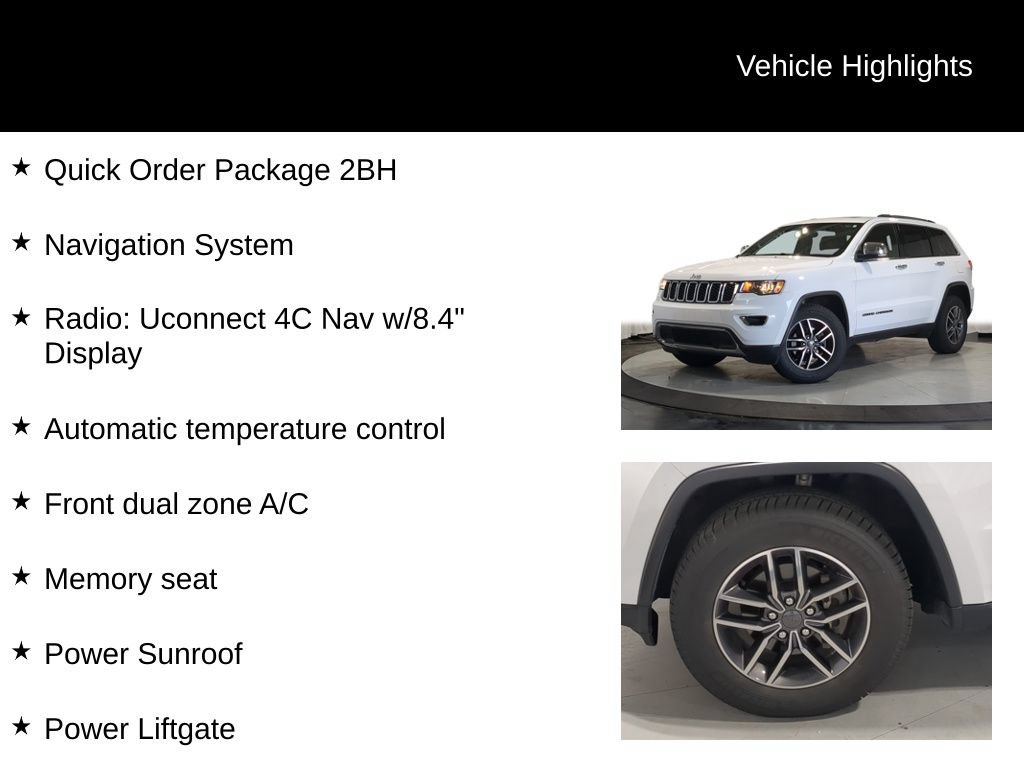 Used 2019 Jeep Grand Cherokee Limited AWD/4WD image 7