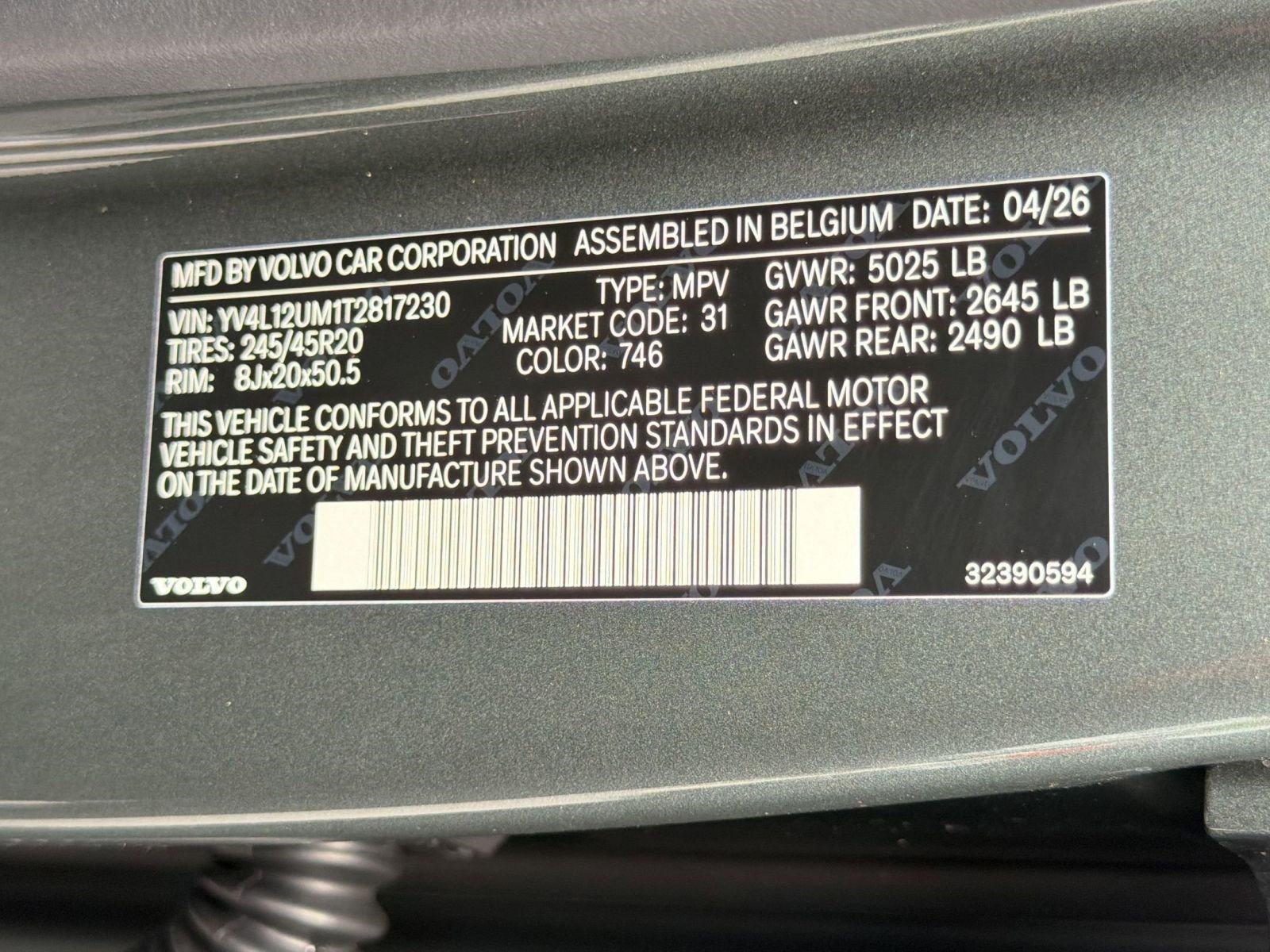 New 2026 Volvo XC40 B5 Ultra AWD/4WD image 20
