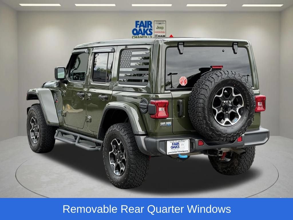 Used 2023 Jeep Wrangler Unlimited Rubicon 4xe w/ Cold Weather Group AWD/4WD image 10