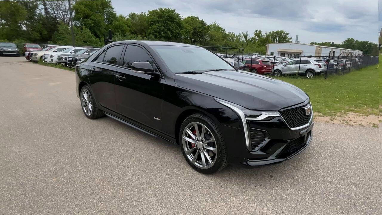 Used 2022 Cadillac CT4 V w/ Climate Package image 6