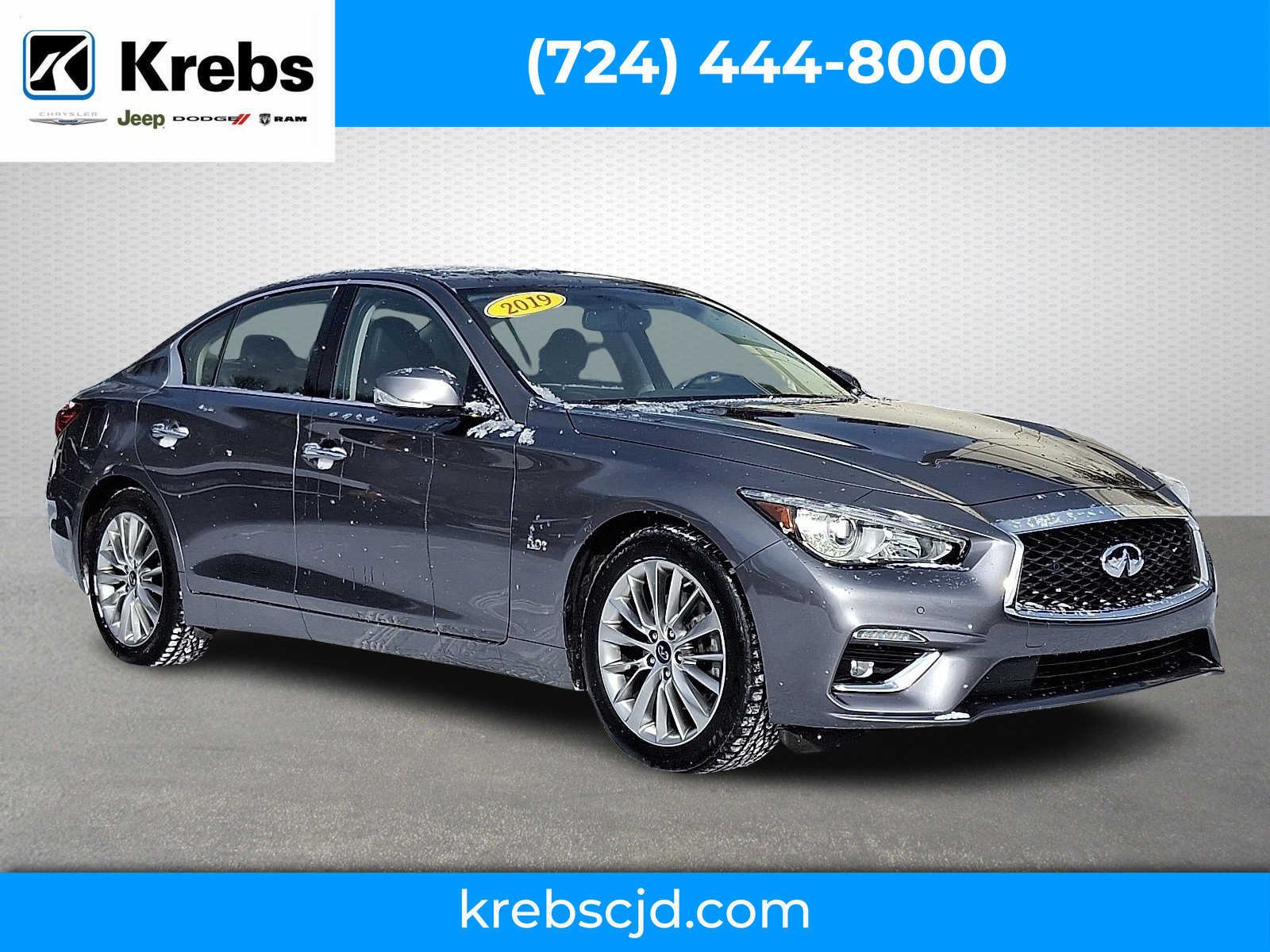 Used 2019 INFINITI Q50 Luxe w/ Essential Package (3.0T Luxe)