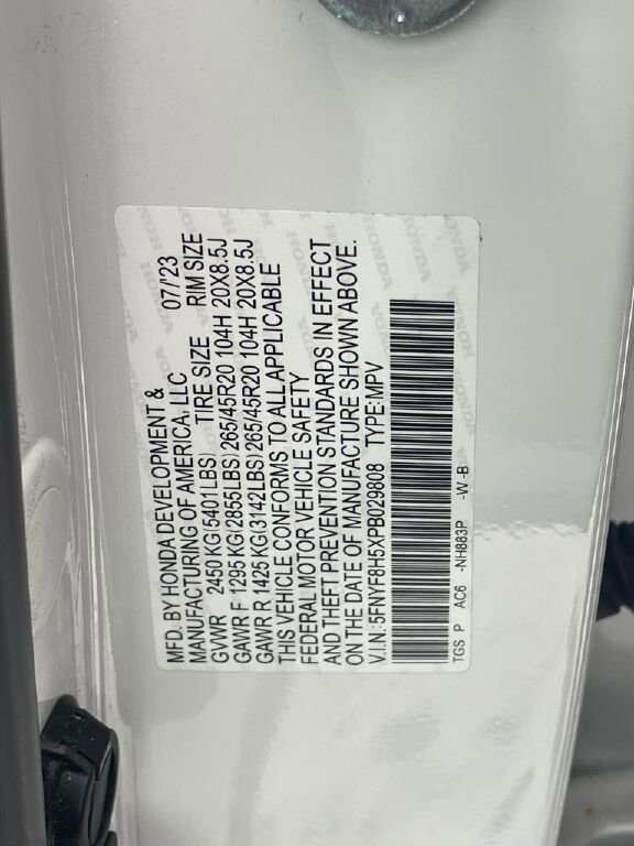 Certified 2023 Honda Passport EX-L image 30