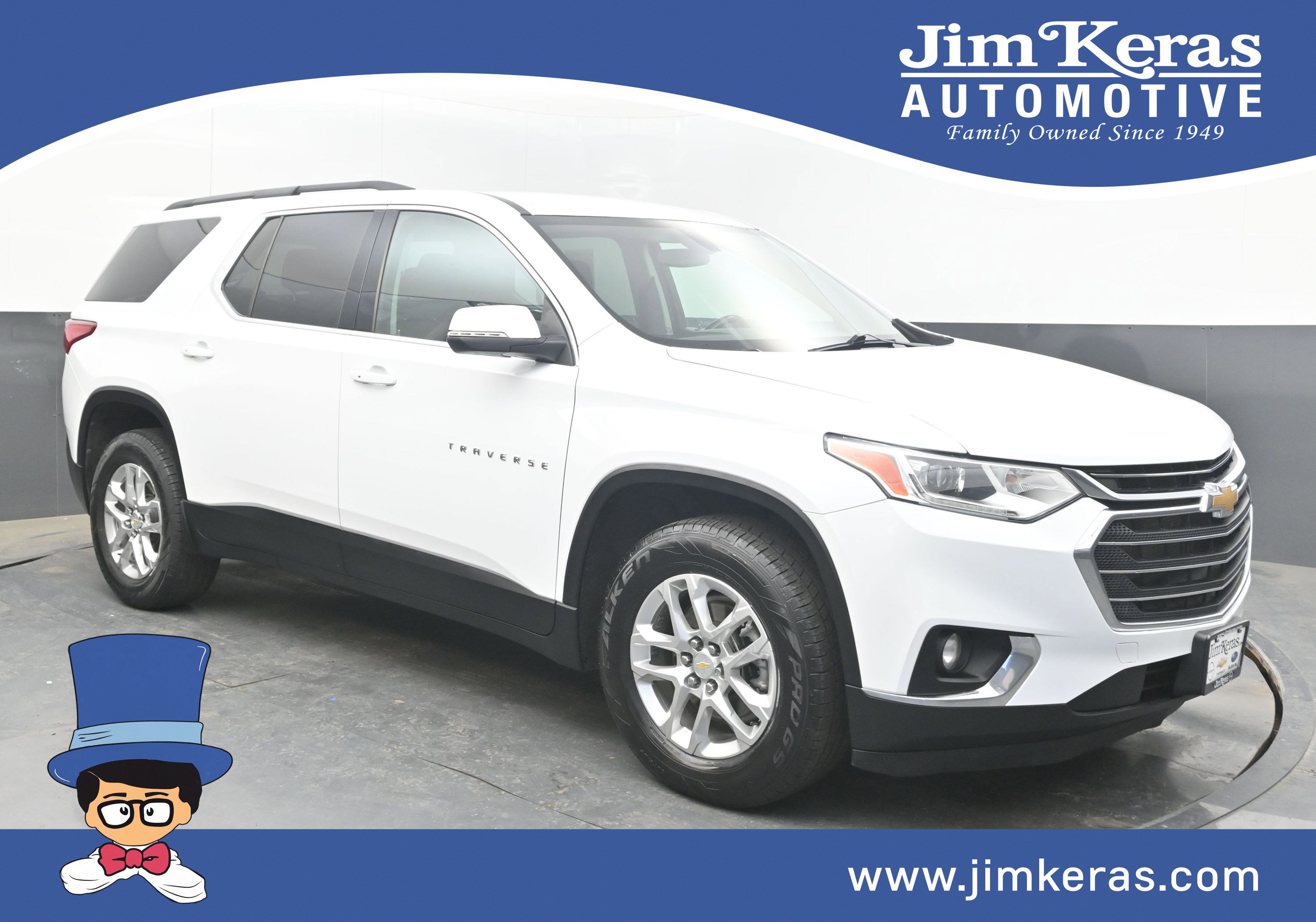 Used 2021 Chevrolet Traverse LT