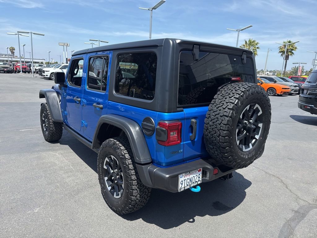 Used 2024 Jeep Wrangler Unlimited Rubicon 4xe AWD/4WD image 5