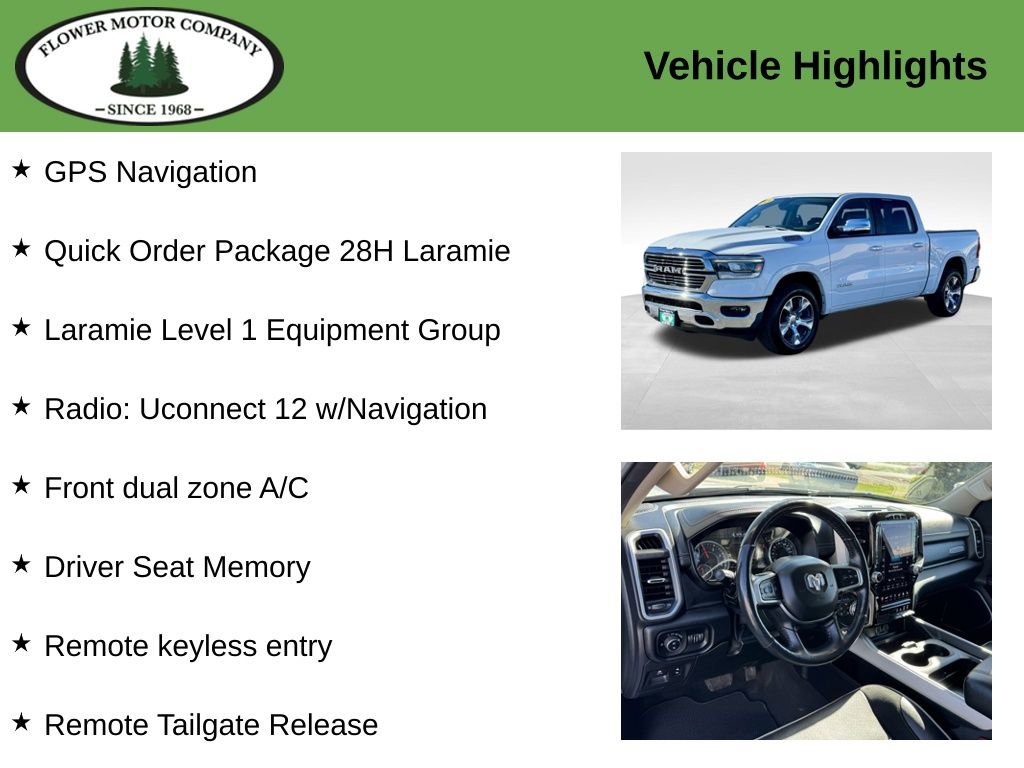 Used 2020 RAM 1500 Laramie image 2