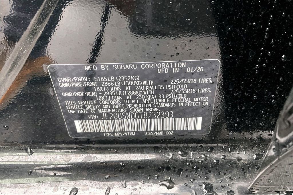 New 2026 Subaru Crosstrek 2.5i Limited AWD/4WD image 17