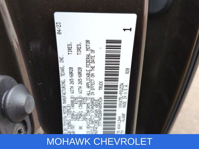 Used 2023 Toyota Tundra 1794 Edition w/ Advanced Package image 35