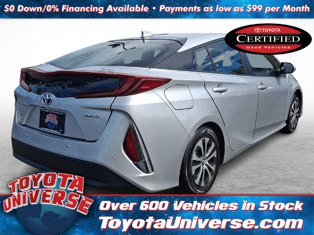 Certified 2021 Toyota Prius Prime Limited w/ Carpet Mat Package (TMS) FWD image 4