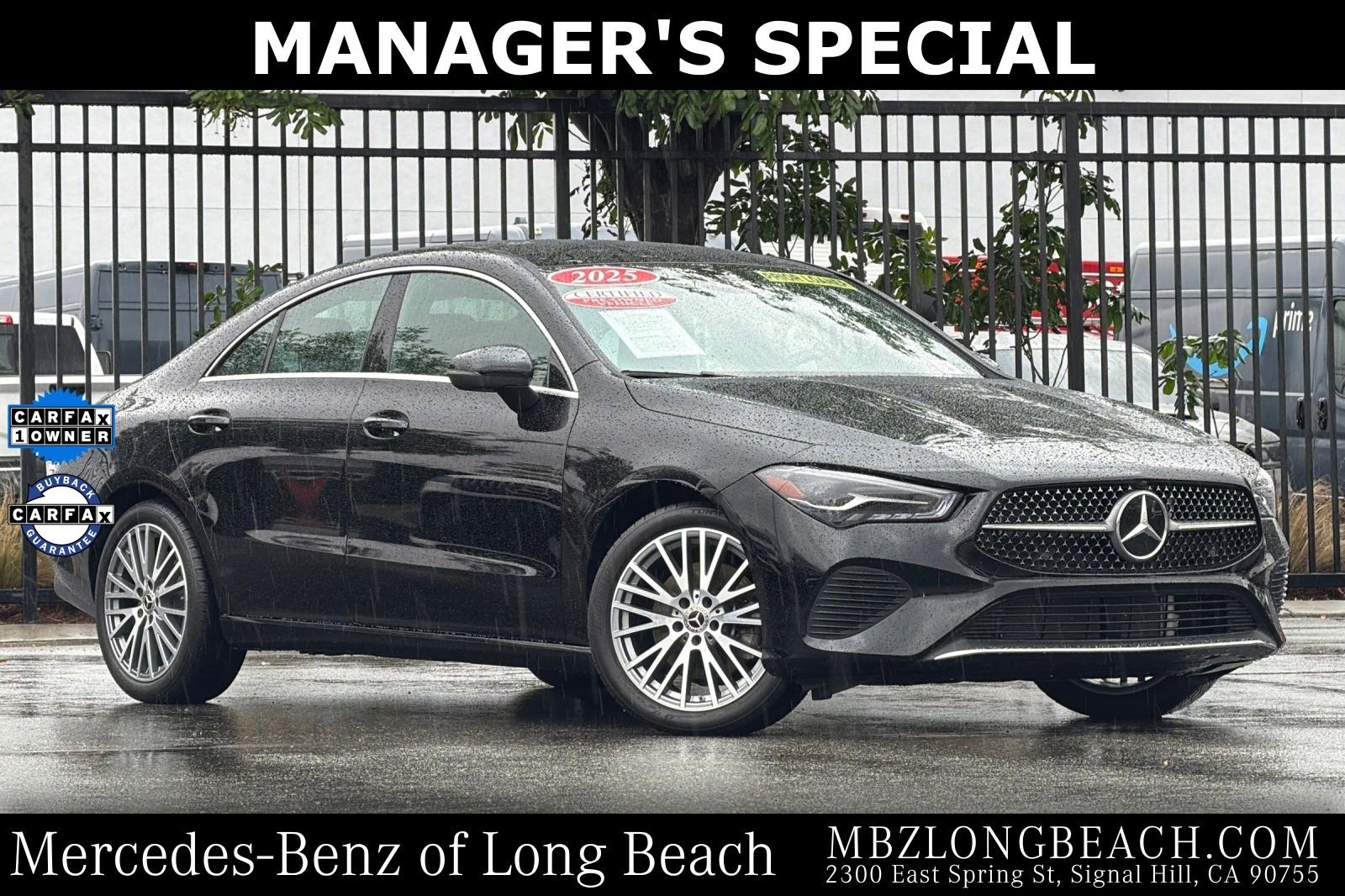 Certified 2025 Mercedes-Benz CLA 250 4MATIC