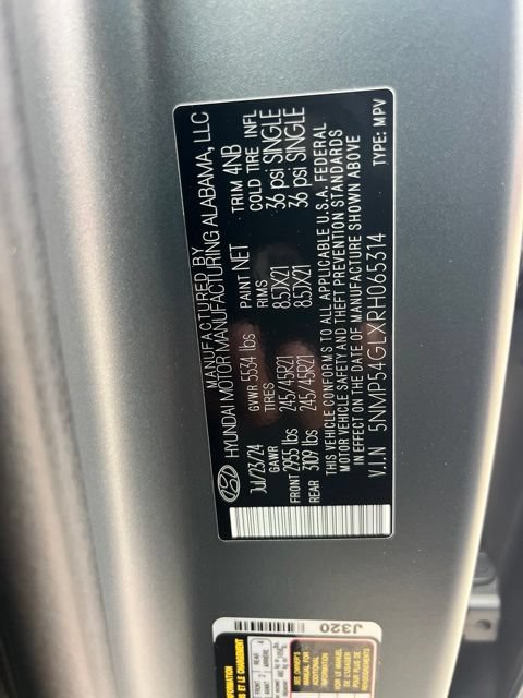 Used 2024 Hyundai Santa Fe Calligraphy FWD image 15