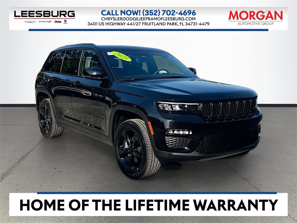 New 2025 Jeep Grand Cherokee Limited w/ Black Appearance Package
