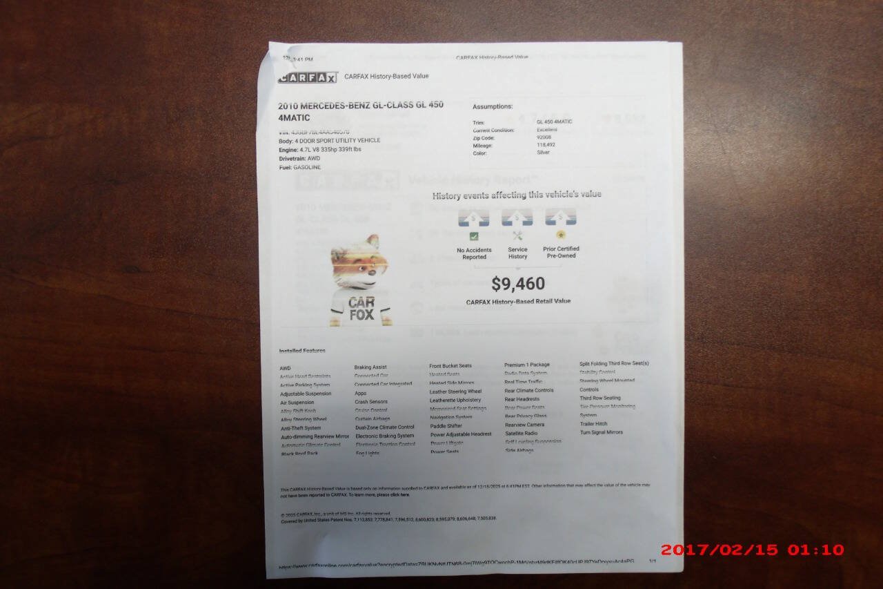 Used 2010 Mercedes-Benz GL 450 4MATIC image 29