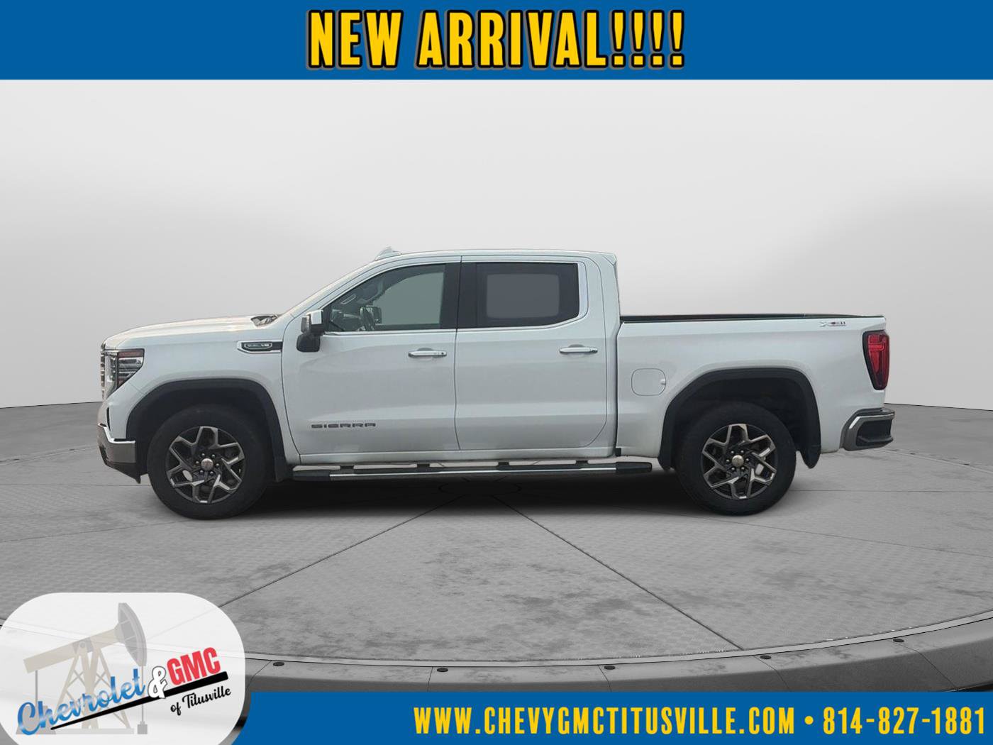 Used 2023 GMC Sierra 1500 SLT w/ SLT Premium Package AWD/4WD image 8