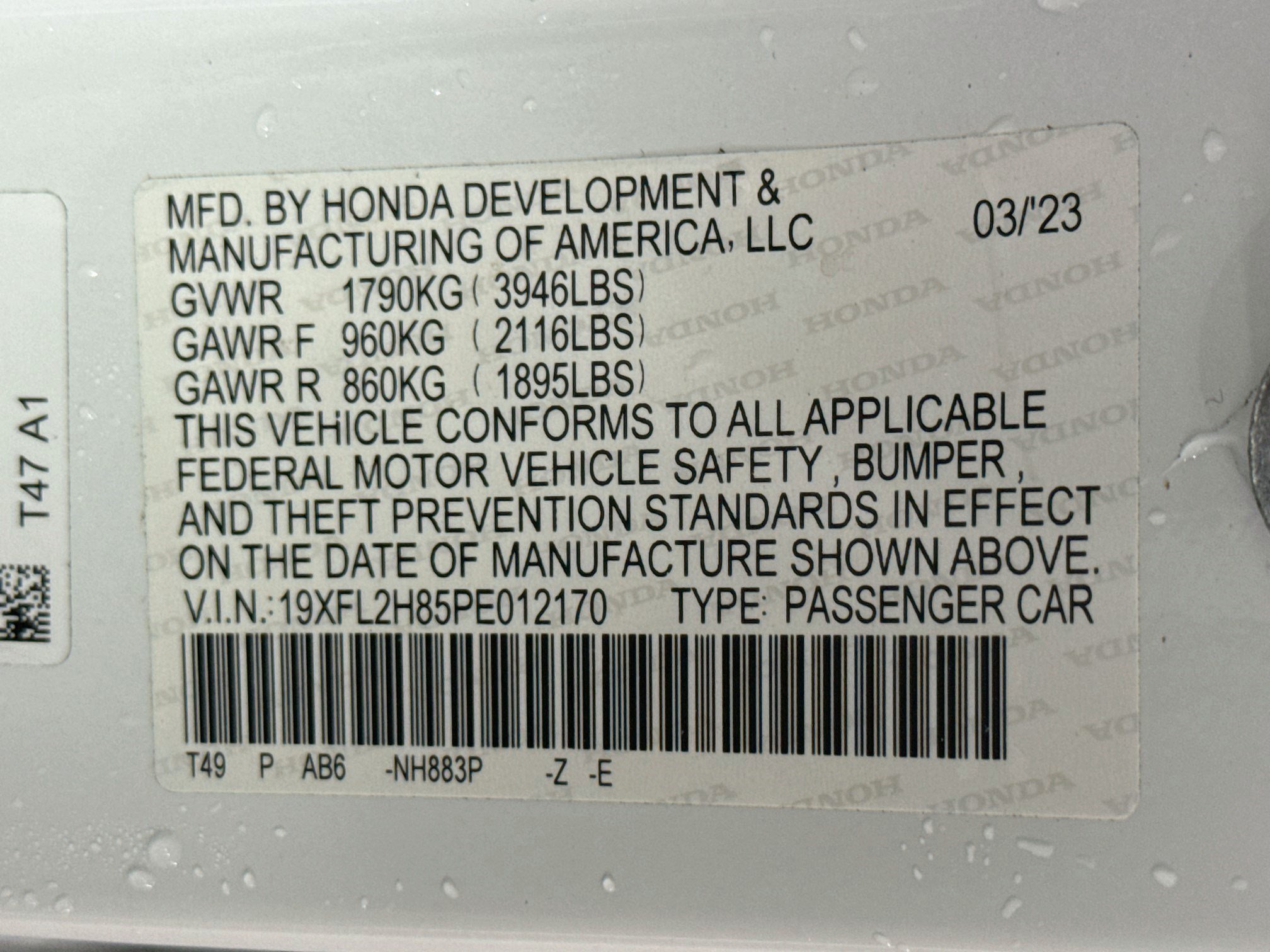 Used 2023 Honda Civic Sport image 40