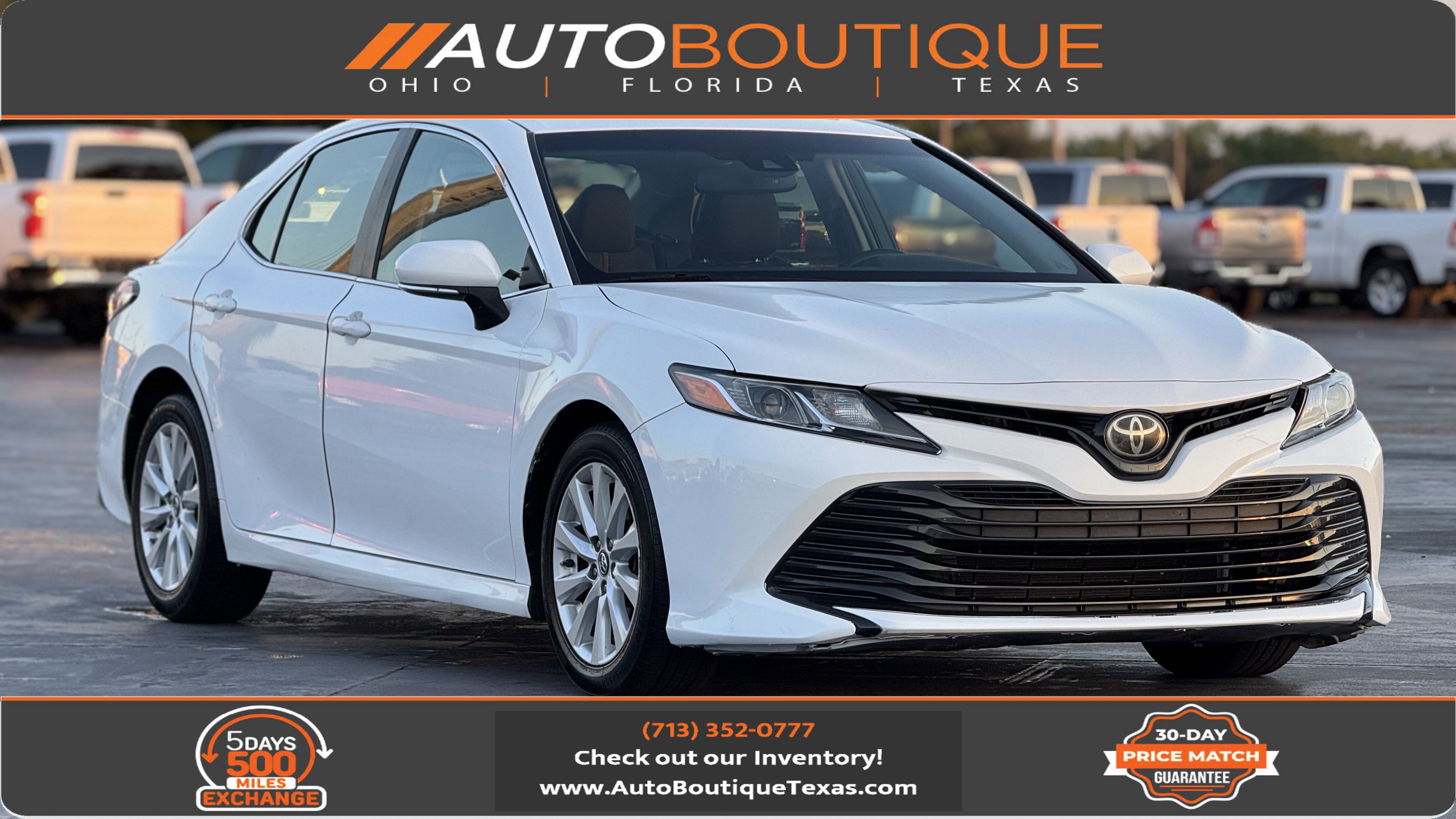 Used 2018 Toyota Camry LE w/ Audio Package