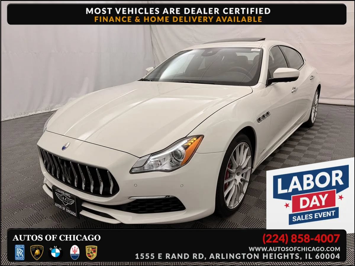 Used 2017 Maserati Quattroporte S GranLusso Q4 AWD/4WD video 1
