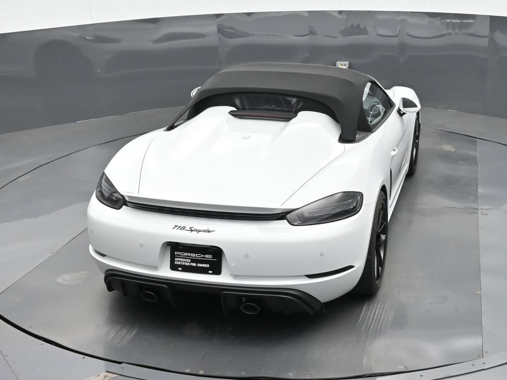 Certified 2022 Porsche 718 Boxster Spyder RWD image 29