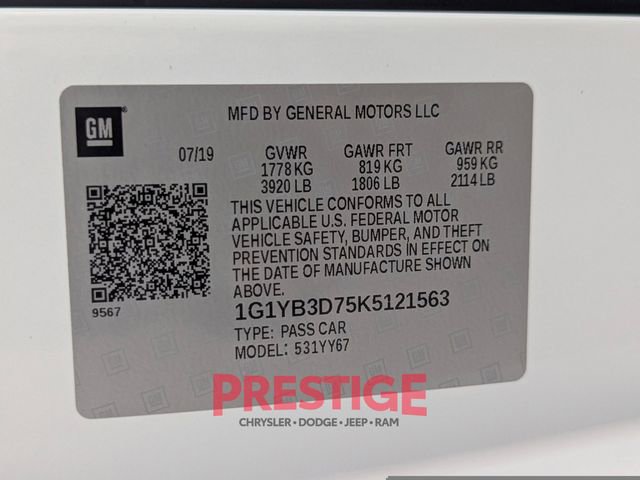 Used 2019 Chevrolet Corvette Stingray Convertible w/ 1LT image 33