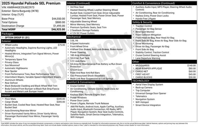 Used 2025 Hyundai Palisade SEL image 11