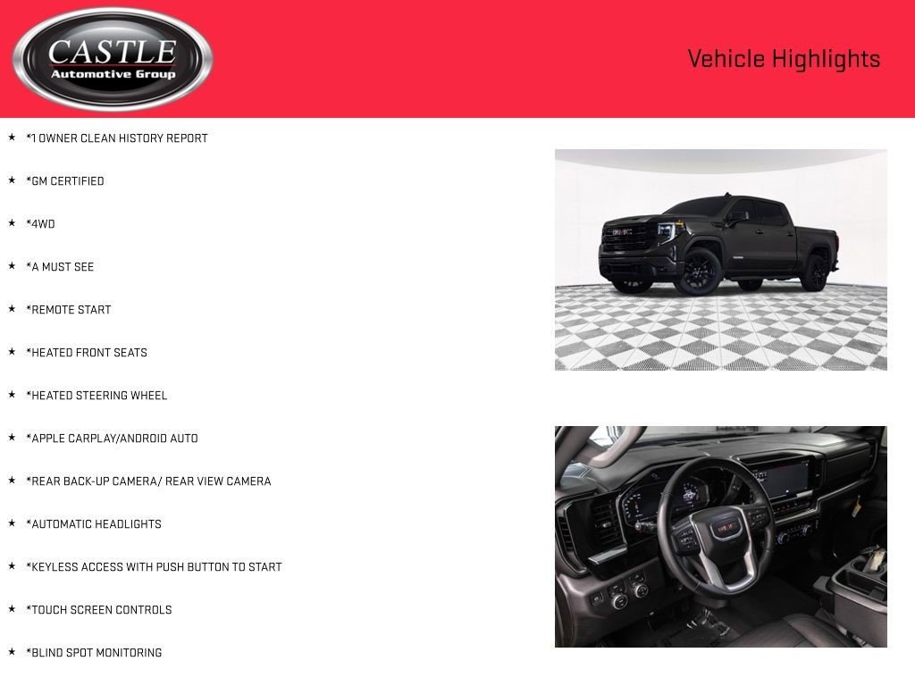 Certified 2024 GMC Sierra 1500 Elevation AWD/4WD image 3