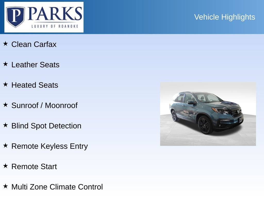 Used 2021 Honda Pilot Special Edition image 4