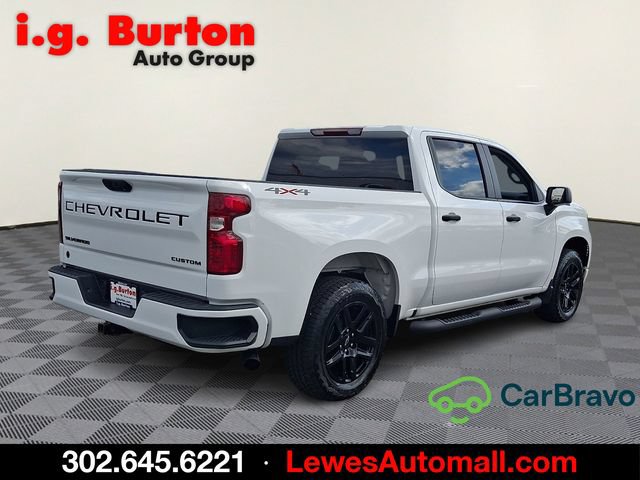 Used 2025 Chevrolet Silverado 1500 Custom w/ Turbomax Blackout Package AWD/4WD image 6