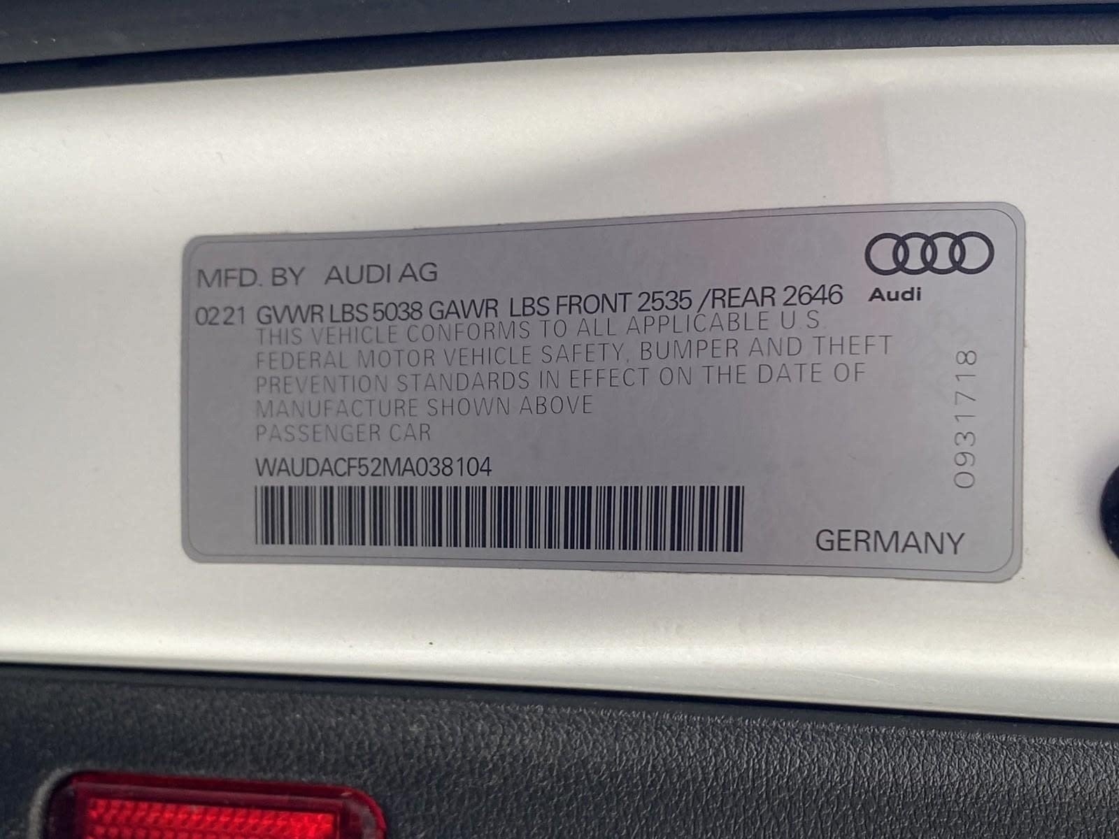 Used 2021 Audi A5 2.0T Premium AWD/4WD image 31