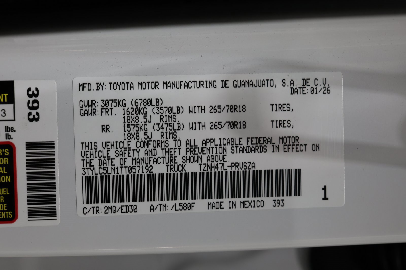 New 2026 Toyota Tacoma TRD Pro image 38