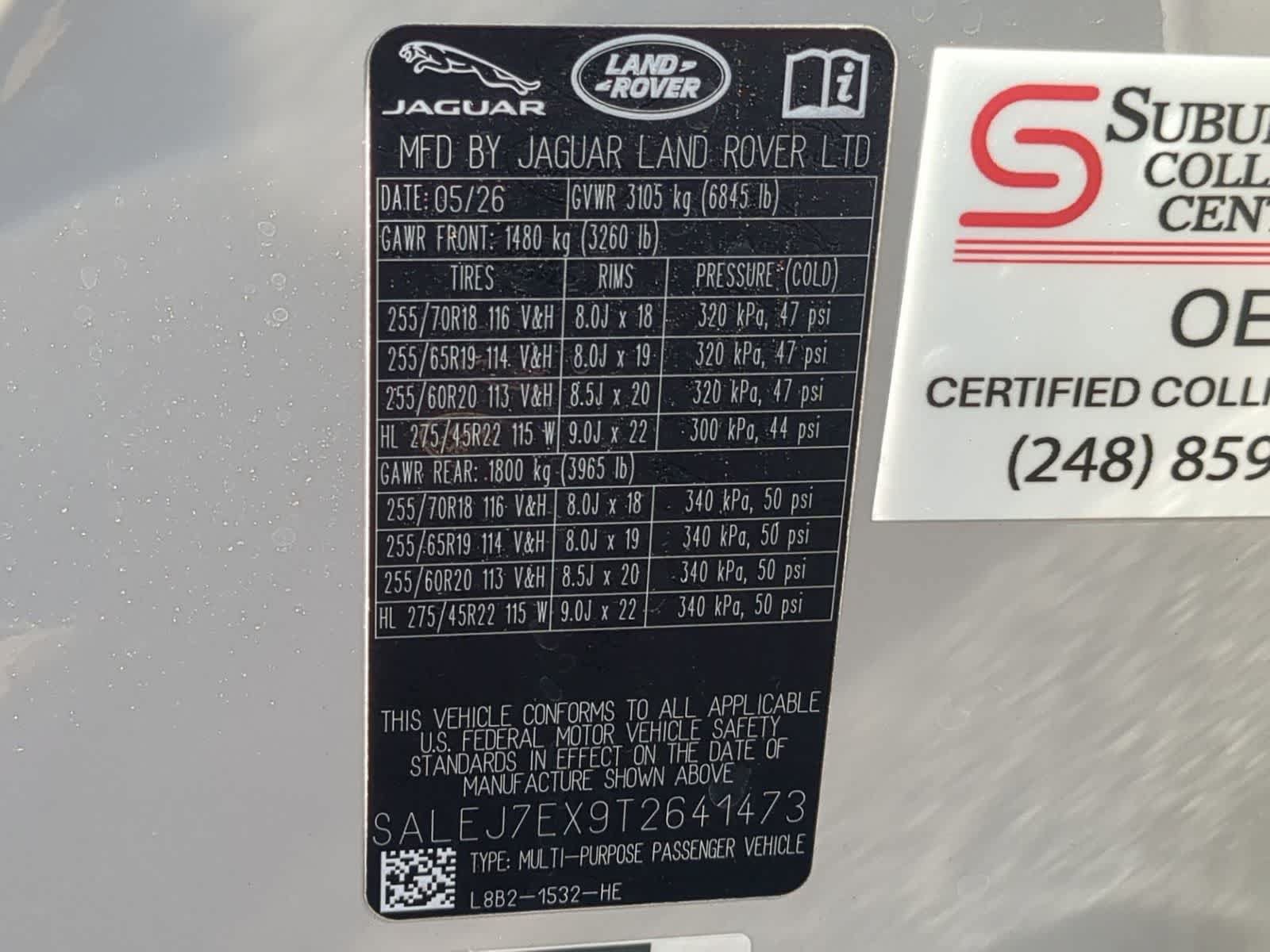 New 2026 Land Rover Defender 110 S AWD/4WD image 35