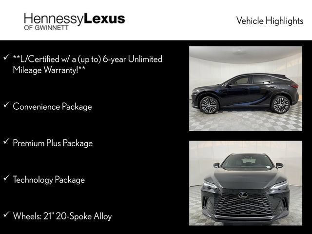 Certified 2024 Lexus RX 350 Premium Plus w/ Convenience Package image 12