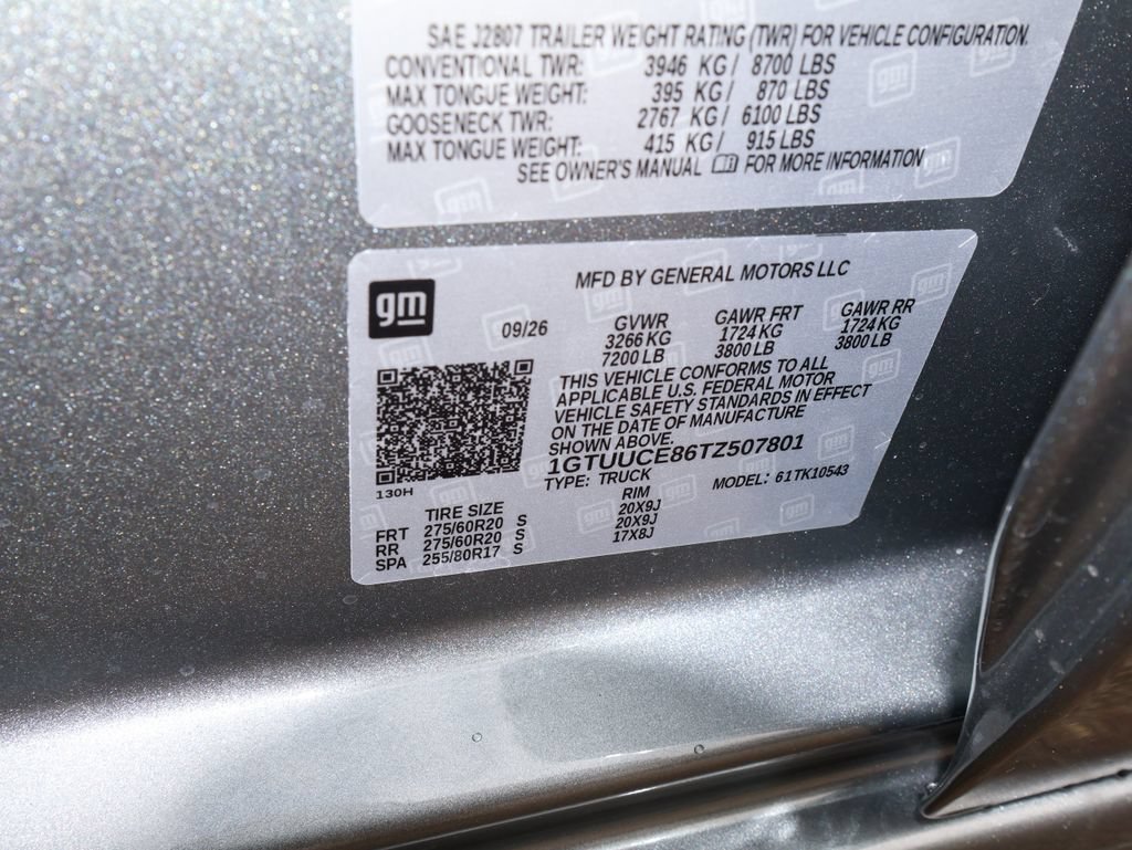 New 2026 GMC Sierra 1500 Elevation w/ Preferred Package AWD/4WD image 33