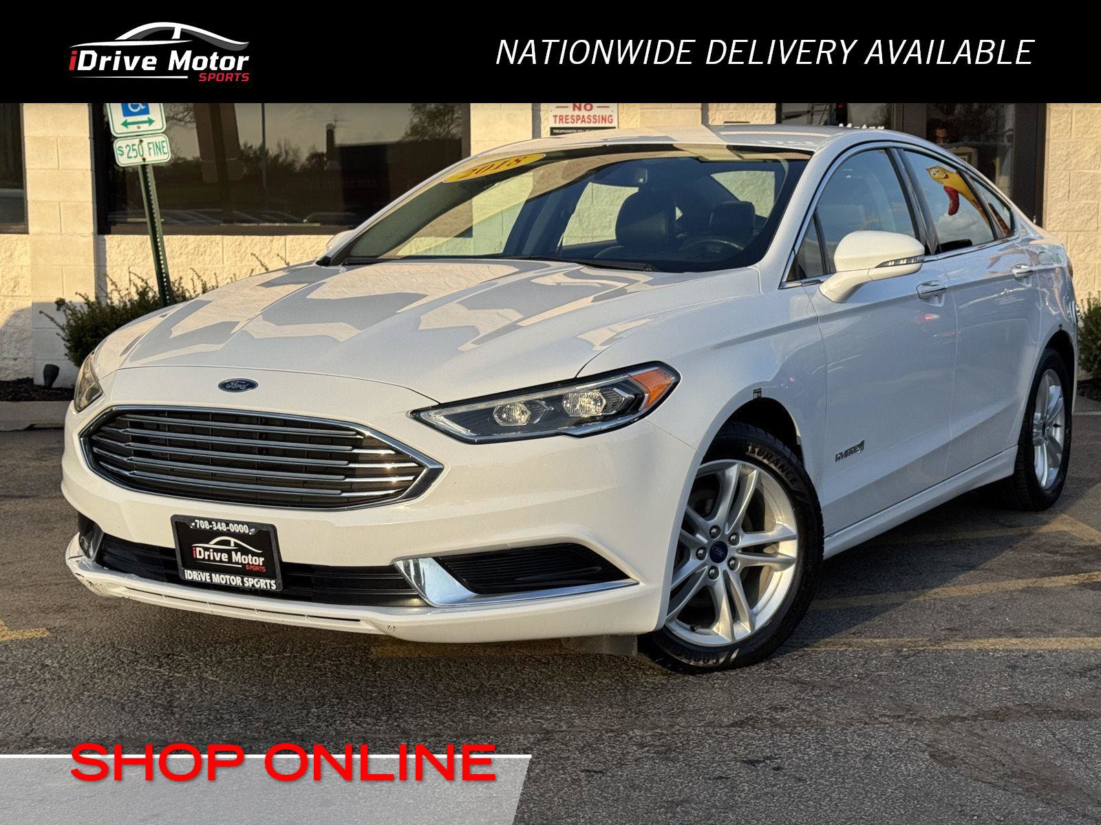 Used 2018 Ford Fusion SE w/ Equipment Group 602A FWD image 1