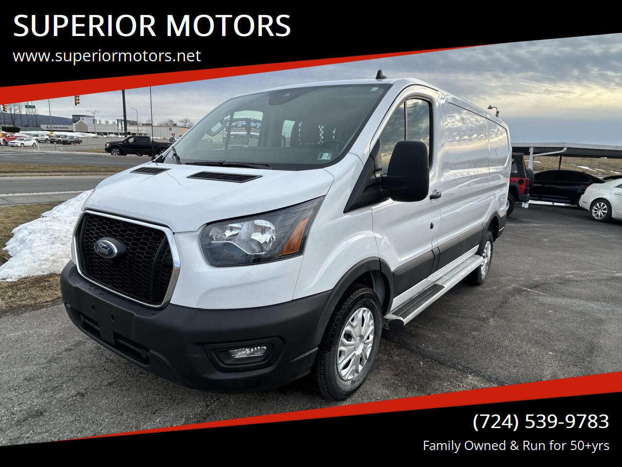 Used 2024 Ford Transit 250 Low Roof w/ Exterior Upgrade Package image 1