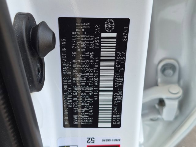 Certified 2023 Toyota Camry SE FWD image 24