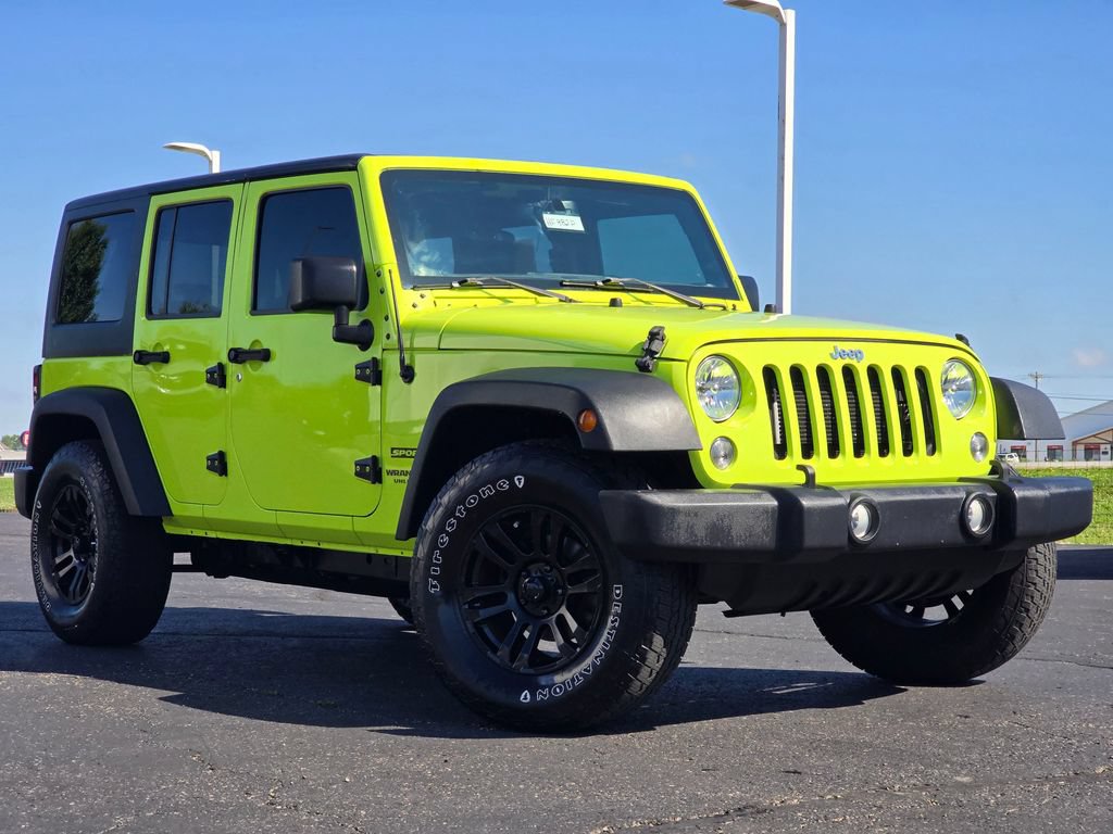 Used 2016 Jeep Wrangler Unlimited Sport w/ Quick Order Package 24S AWD/4WD video 2