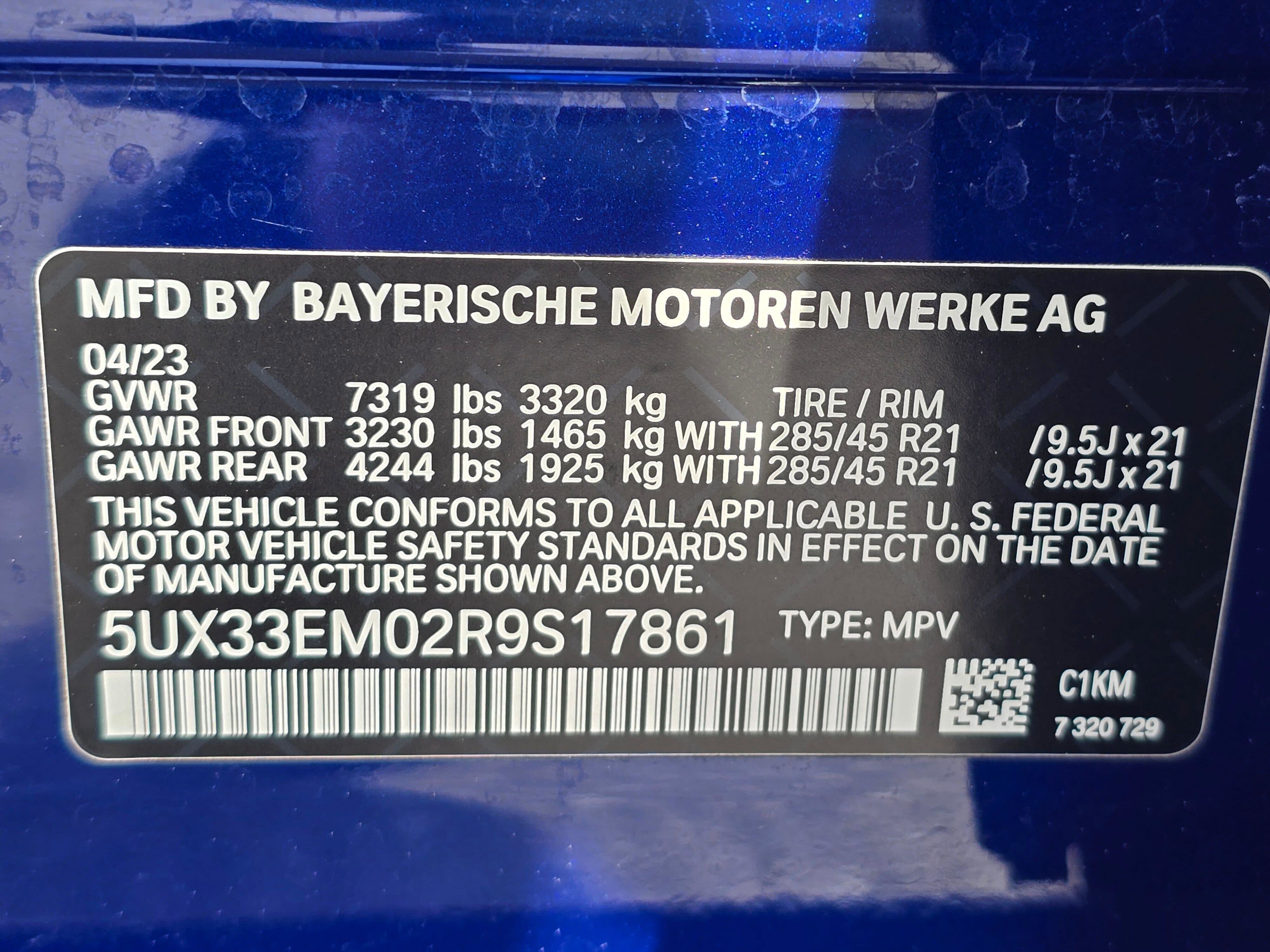 Certified 2024 BMW X7 M60i w/ Executive Package AWD/4WD image 30