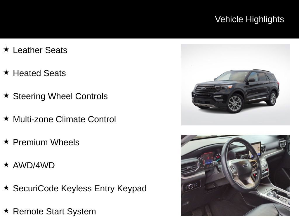 Used 2023 Ford Explorer XLT w/ Equipment Group 202A image 16