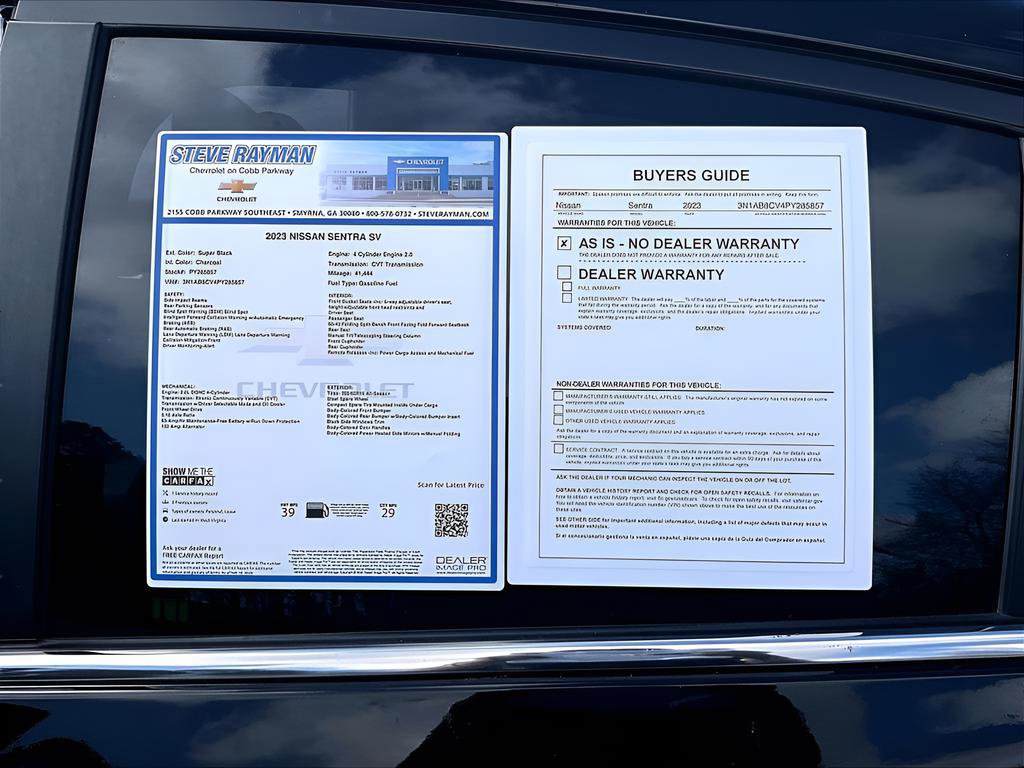 Used 2023 Nissan Sentra SV image 27