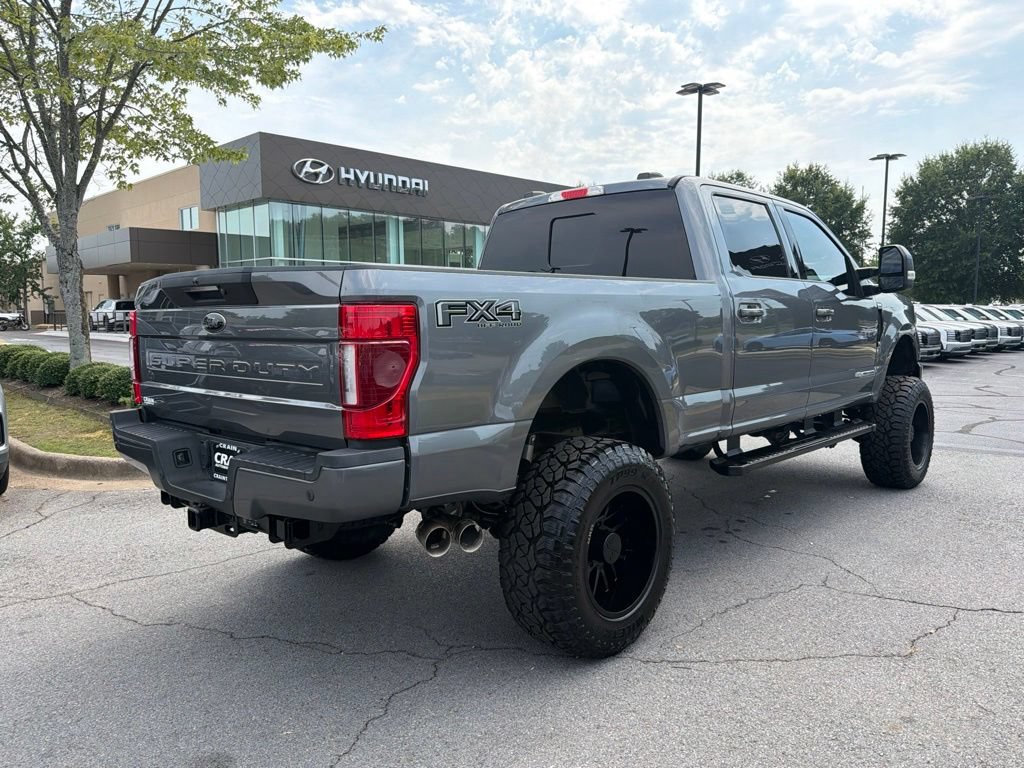 Used 2022 Ford F250 Lariat w/ Black Appearance Package AWD/4WD image 9