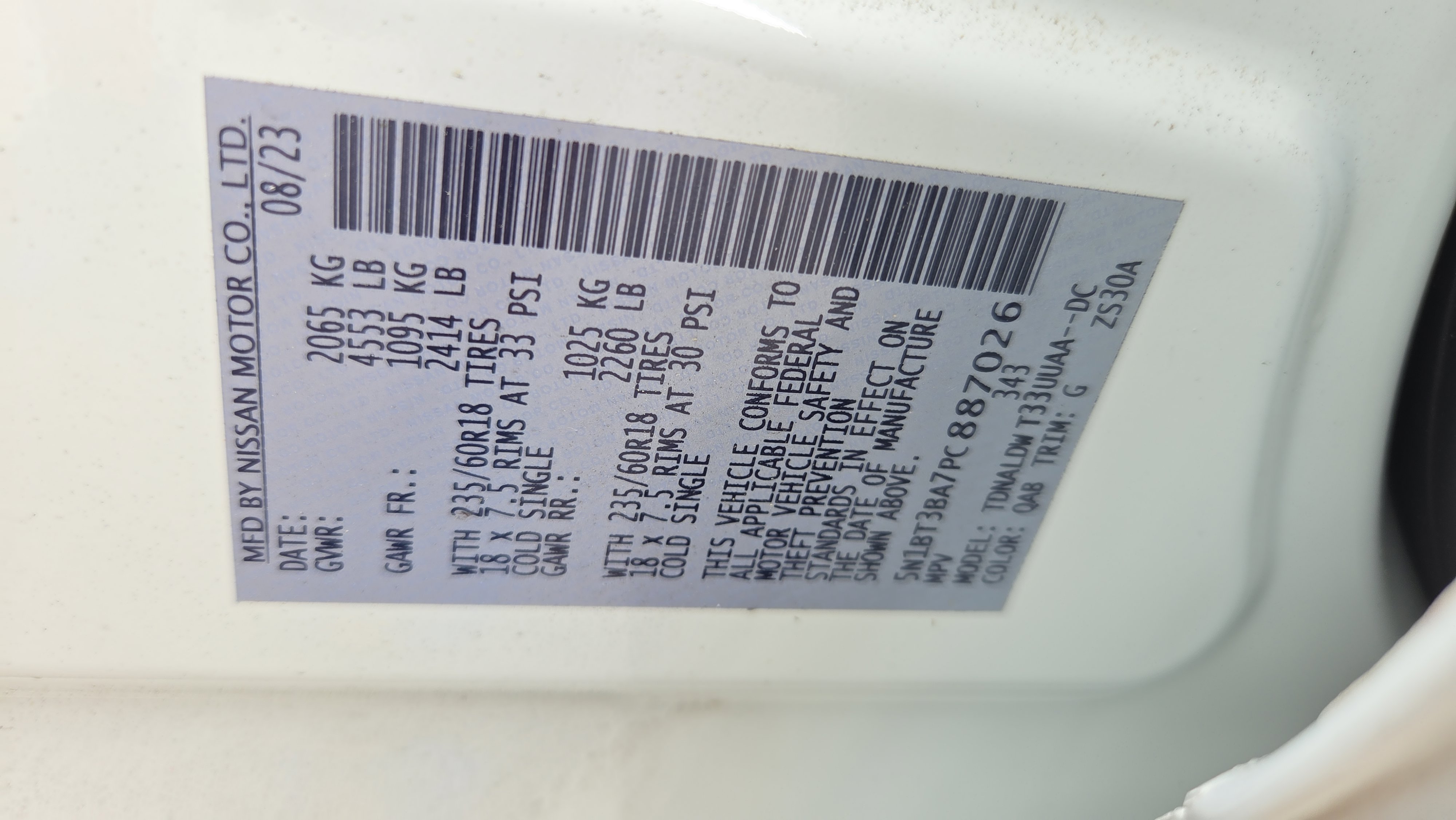 Used 2023 Nissan Rogue SV w/ SV Premium B Package image 17