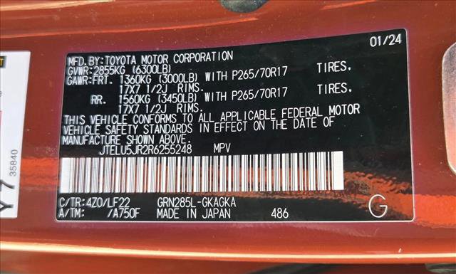 Certified 2024 Toyota 4Runner TRD Pro AWD/4WD image 23