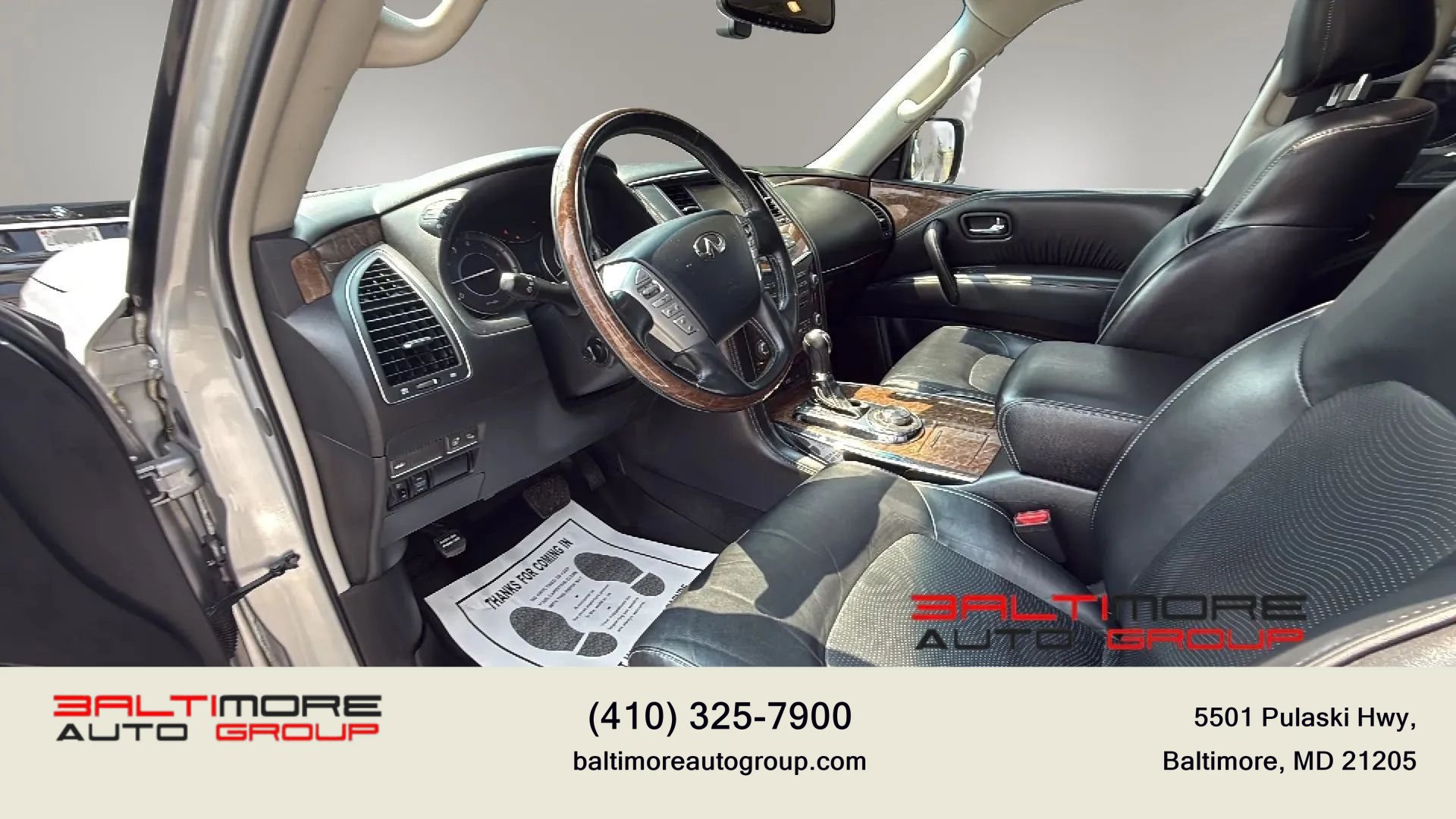 Used 2017 INFINITI QX80 4WD w/ Driver Assistance Package image 11
