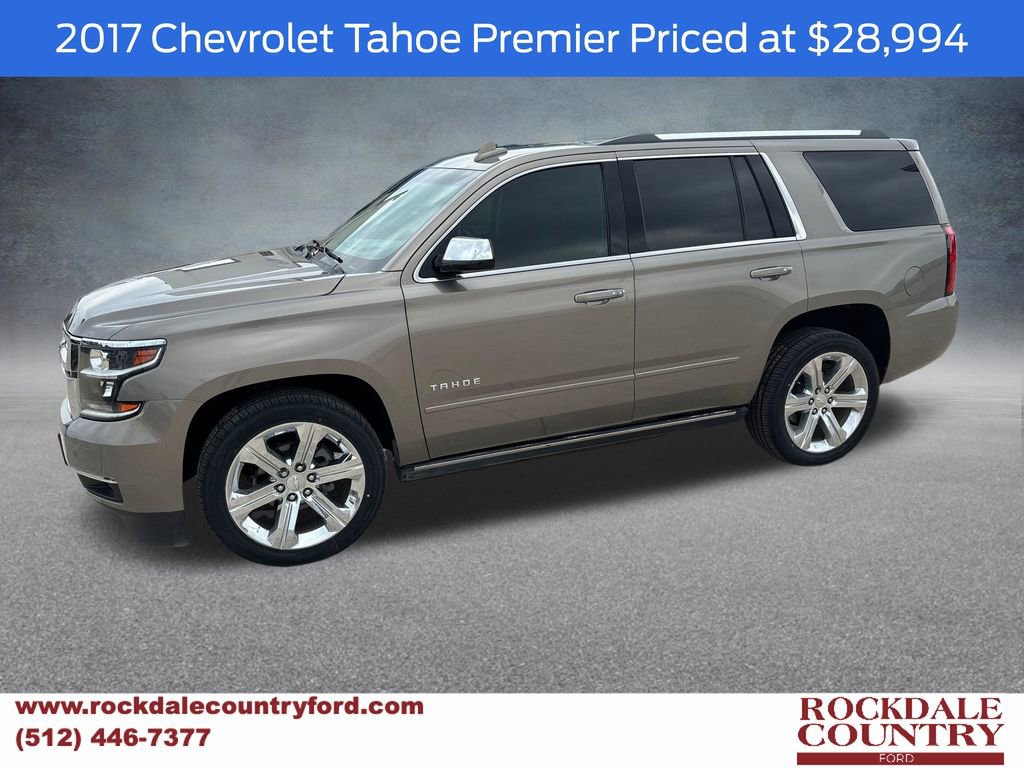 Used 2017 Chevrolet Tahoe Premier