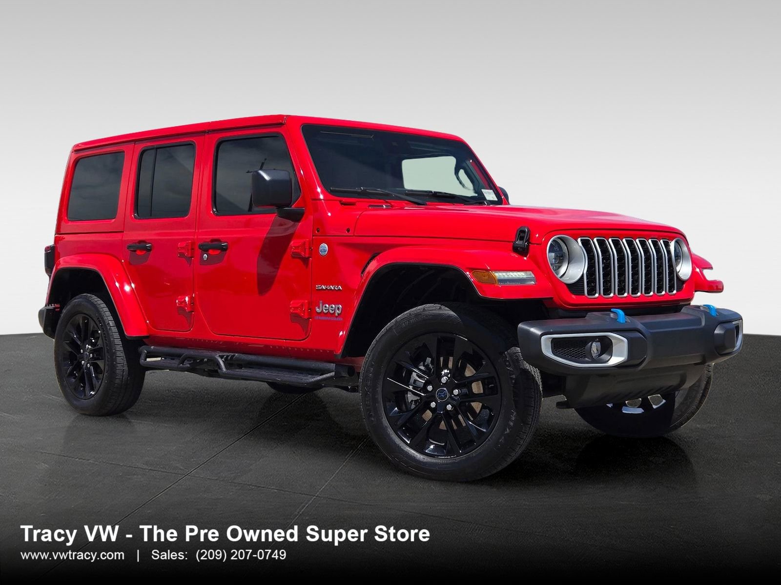 Used 2024 Jeep Wrangler Unlimited Sahara w/ Safety Group AWD/4WD image 1