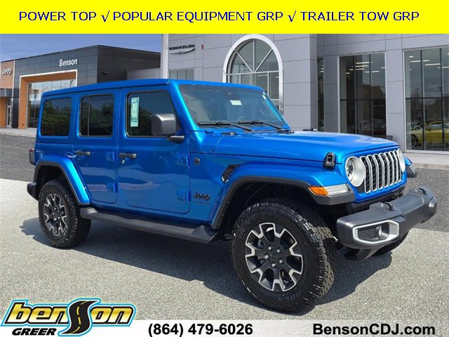 New 2025 Jeep Wrangler Sahara