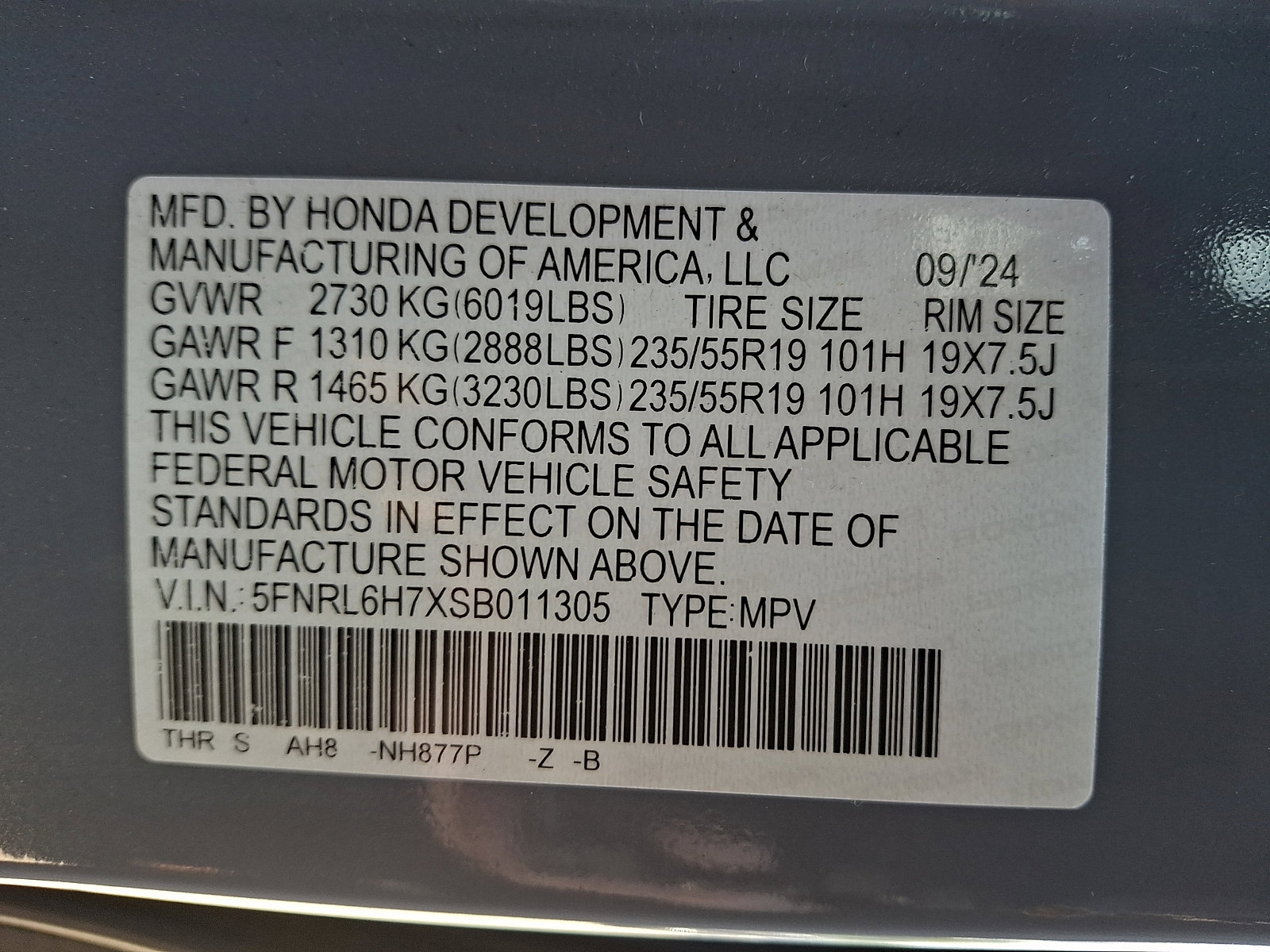 Used 2025 Honda Odyssey Sport-L image 27